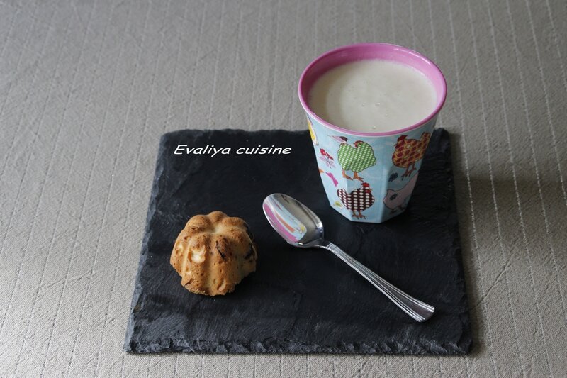 Muffins bananes chocolat et milkshake