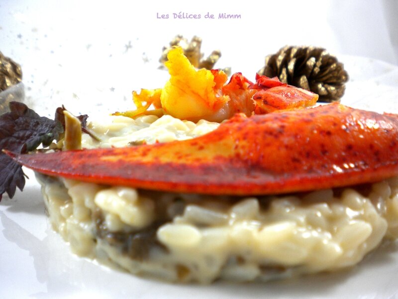 DemiHomardsurrisottoauxchanterelles4