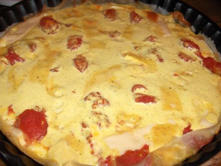 Tarte légère au saint marcelin recettes Tarte au fromage blanc et spéculoos