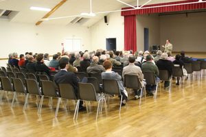 Guenhaël Huet Isigny-le-Buat législatives 2012 public