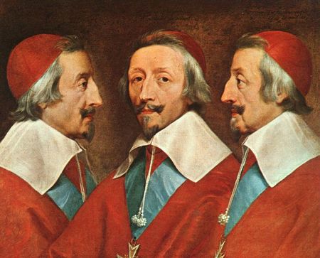 Richelieu Triple portrait Philippe de Champaigne