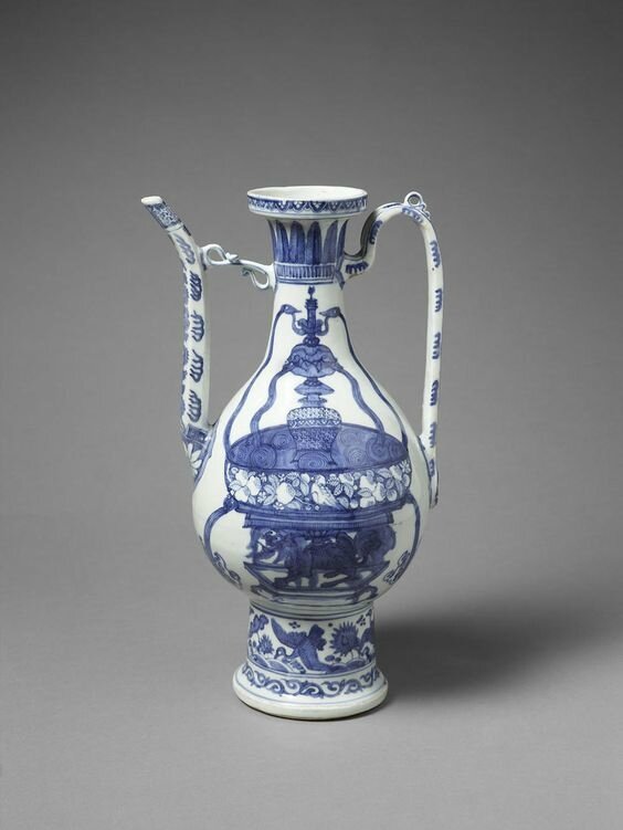 Ewer, China, Ming dynasty (1368–1644), 16th century