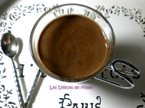 Petits pots de crème au chocolat