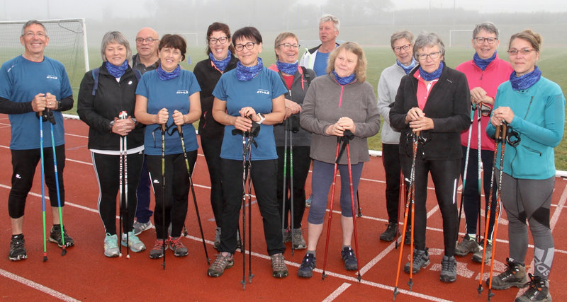 CSCVH JOURNÉE MARCHE NORDIQUE stade Cambreling footing