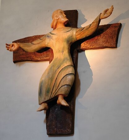 Croix glorieuse, Le Christ de la Chartreuse de Sélignac, Michael Van Beek