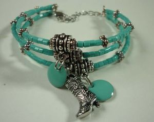 bracelet orient turquoise