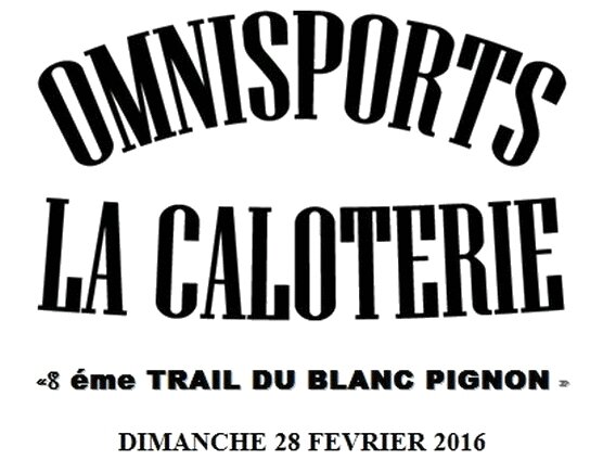 Trail du Blanc Pignon 2016 avec fond blanc