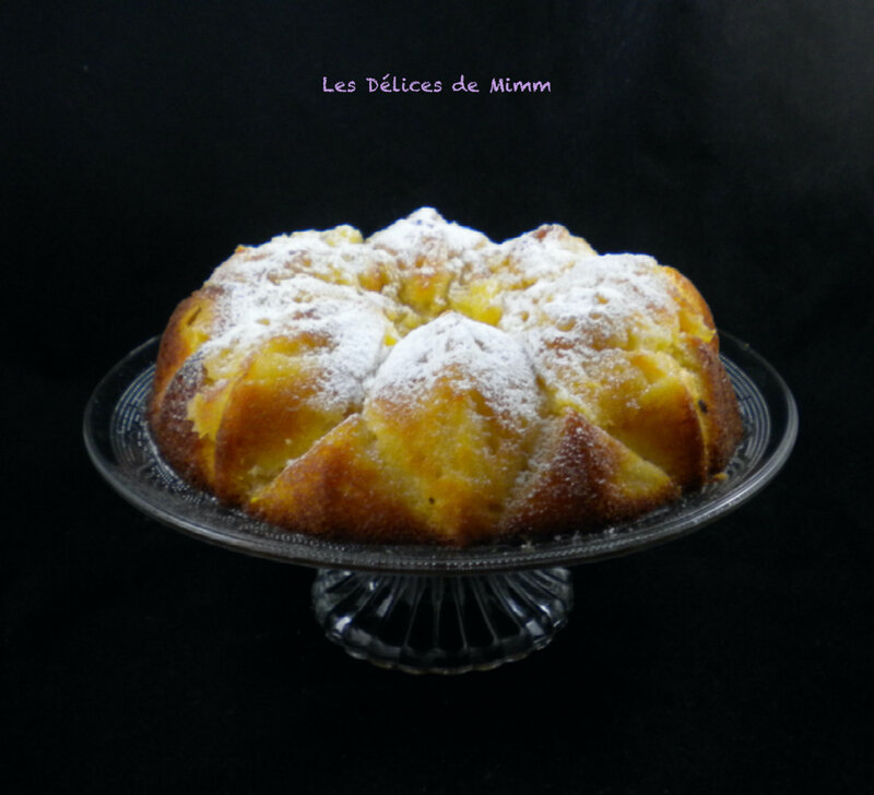 Gâteau moelleux aux pommes et aux agrumes 4