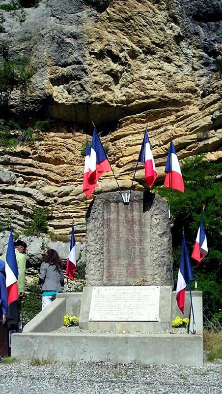Monument gorges de Montclus