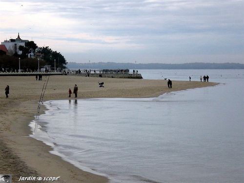 La plage depuis la Jetée Thiers (31/12/2007)