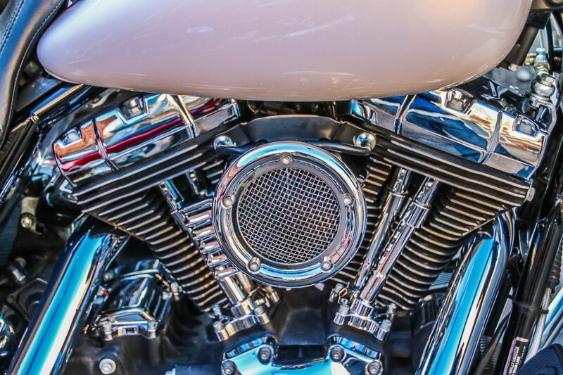 V-twin Harley Davidson