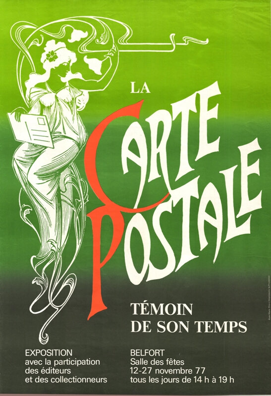 Affiche Foire aux livres 1977 Salon CP