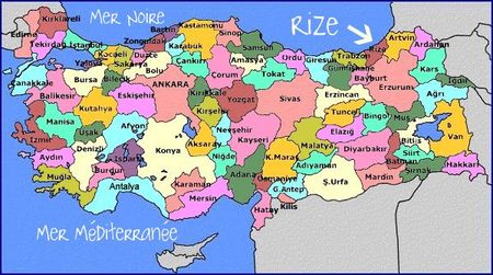 map_of_turkey___Rize