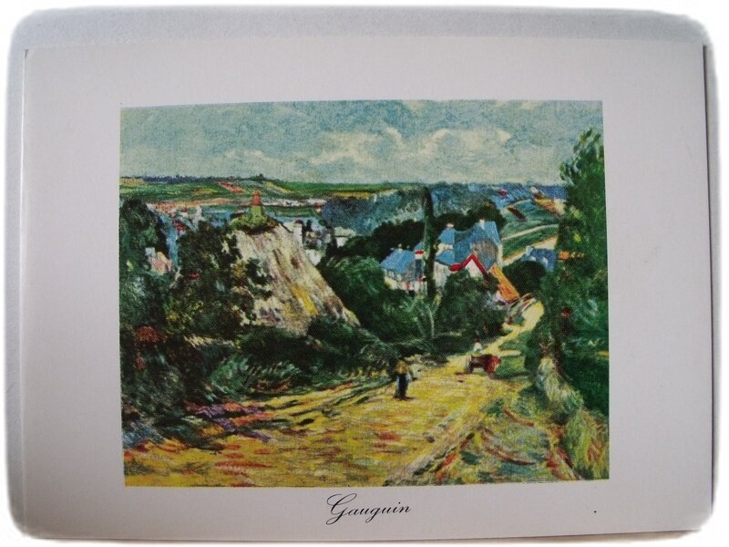 Gauguin - entrée de village