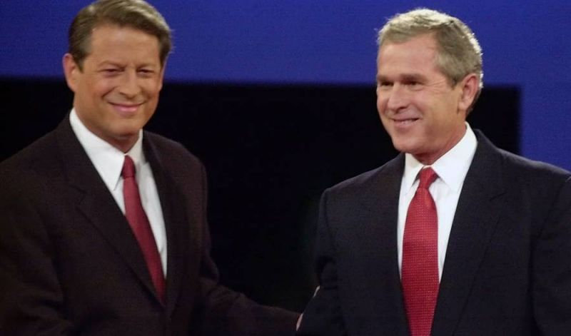 Al Gore and George W