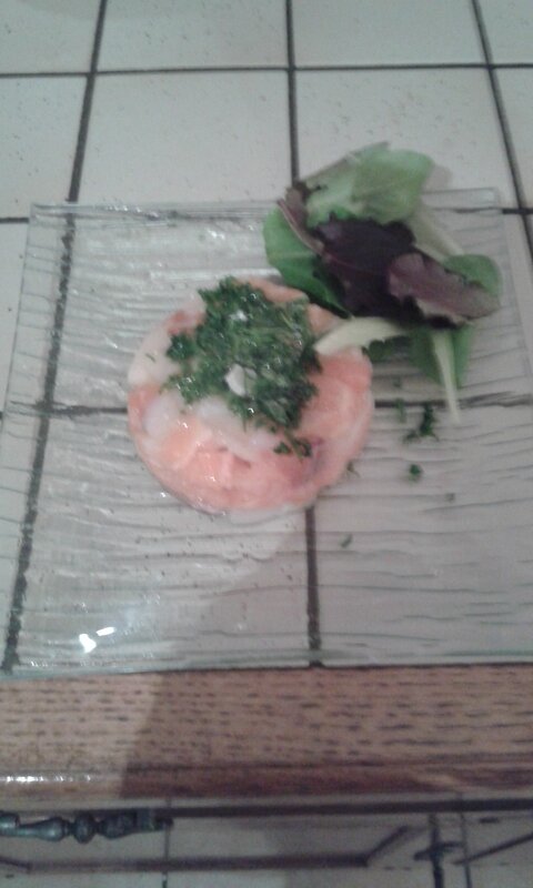 Tartare Saumon St Jacques