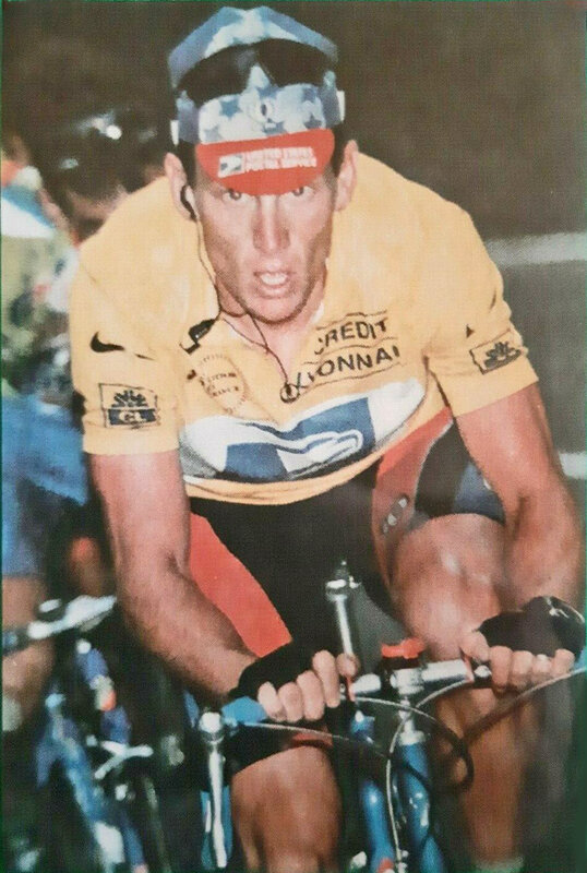 Carte Lance Armstrong