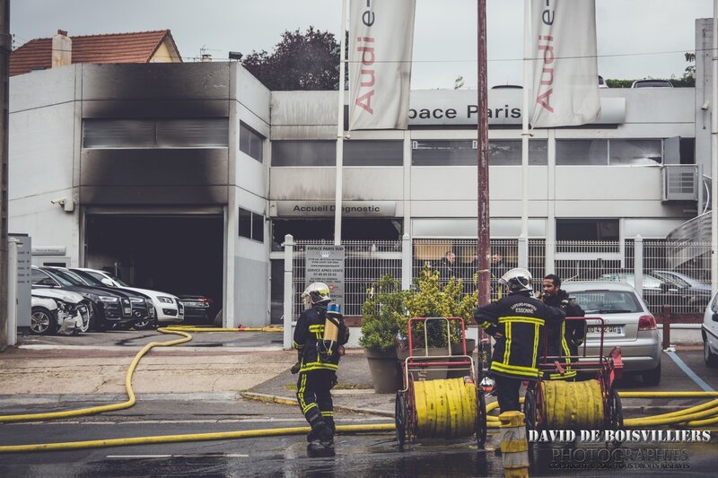 Incendie Audi N7