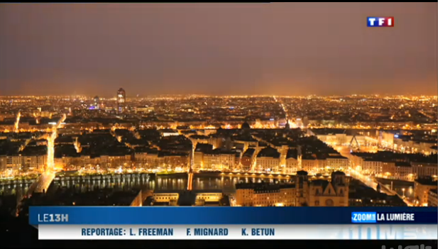 ZOOM LUMIERE A LYON - TF1 JT - 13 HEURES - 5 JANVIER 2014 - Suite 3