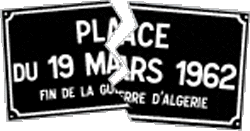 Plaque 19 mars