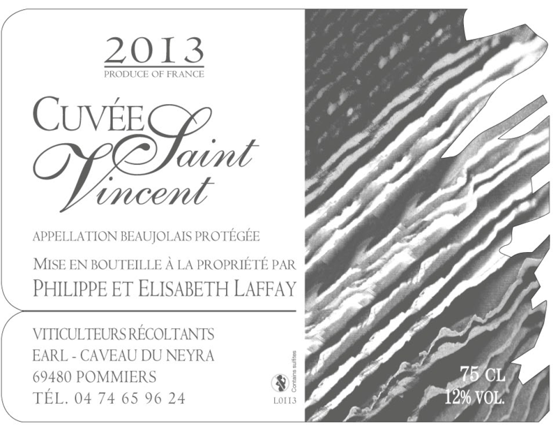 Cuvée Saint-Vincent 2013