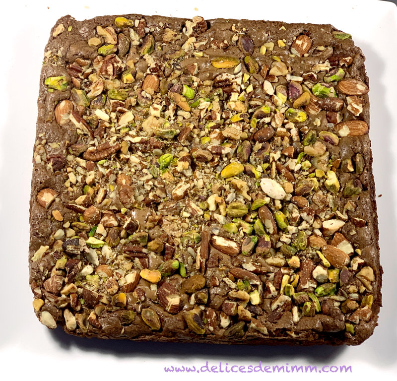 Brownies aux fruits secs 2