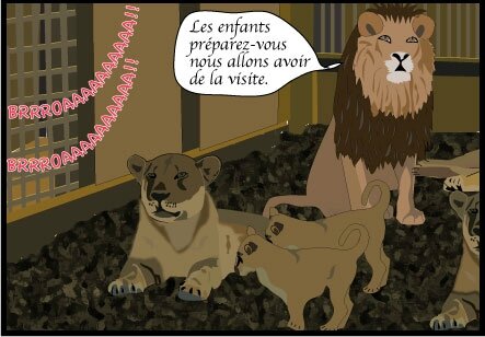 206)cage-aux-lions
