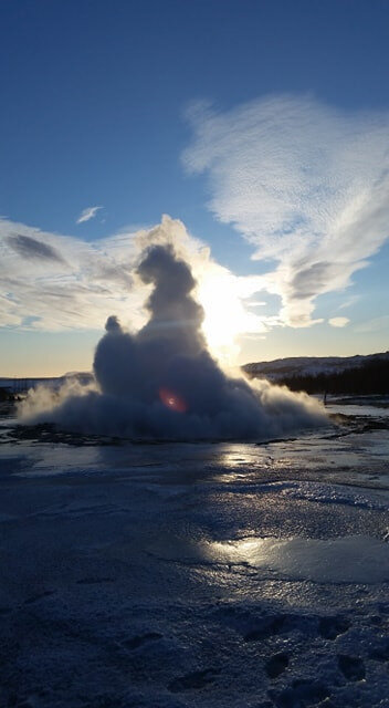 Islande Mumu jeyser