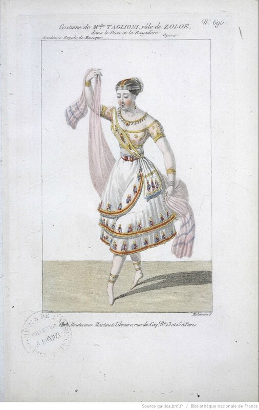 marie taglioni le dieu et la bayadère