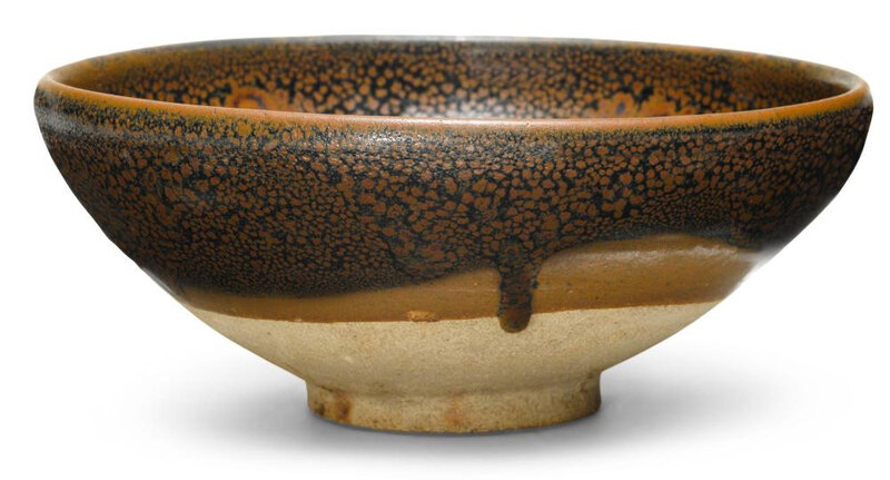 A 'Cizhou' russet-splashed black-glazed bowl, Song-Jin dynasty (960-1234)