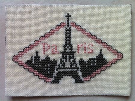 ATC 44 Paris et sa tour Eiffel envoyée à Marie Thé