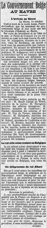Le petit parisien 14 10 1914-1