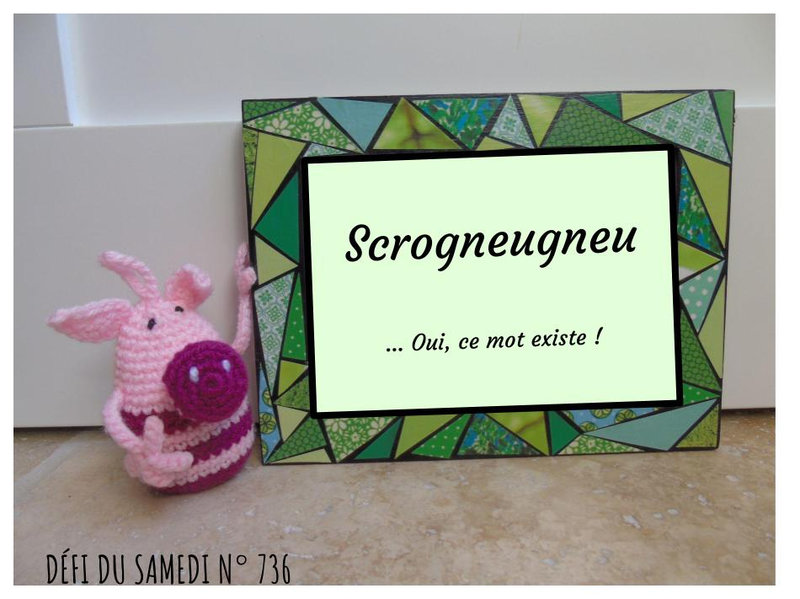 Cochon ronchonchon au crochet