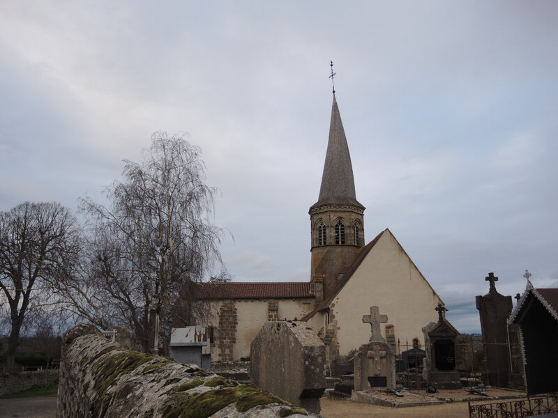 Saint-Bonnet-de-Fours, église Saint-Bonnet, extérieurs