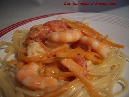 Blanquette de crevettes