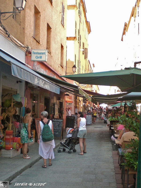 Ruelle dans L'Ile Rousse