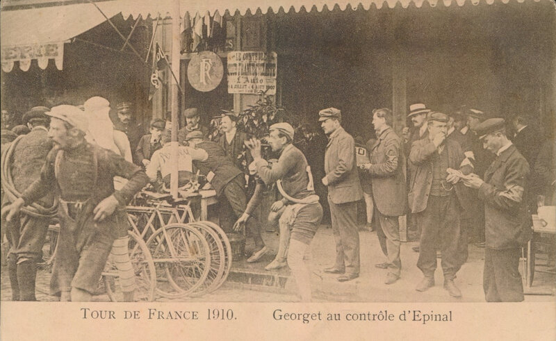 CPA Tour de France Epinal Georget