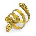 A Roman gold snake ring, circa <b>1st</b> <b>century</b> <b>BC</b>-<b>1st</b> <b>century</b> AD.
