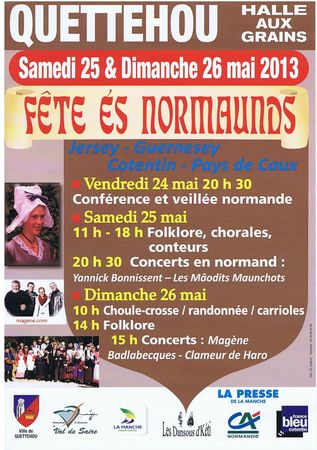 F+¬te +®s Normaunds Qu+®dou 24 25 26 mai 001