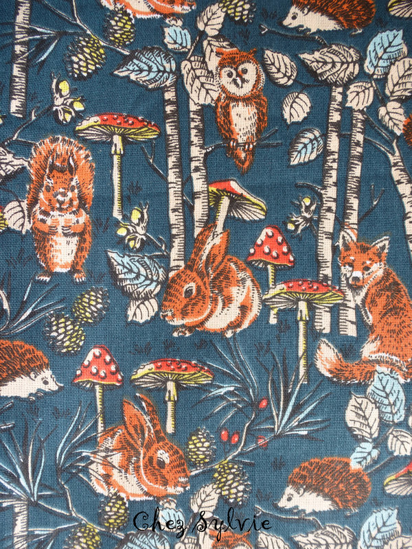 Tissu automne