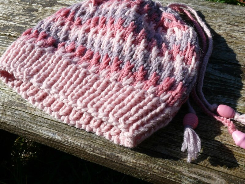 bonnet fossettes rond