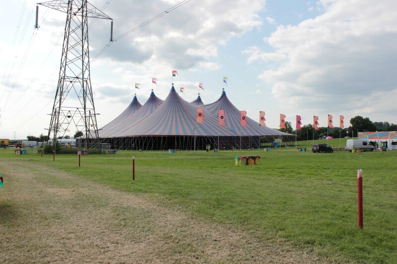 John Peel Stage Glastonbury festival 2013 avant ouverture des portes
