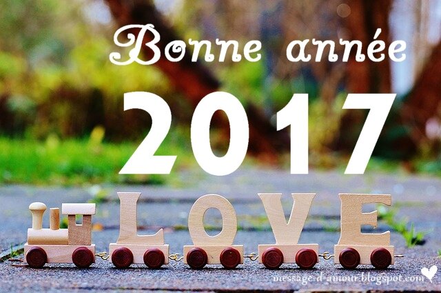 bonne anne 2017 love