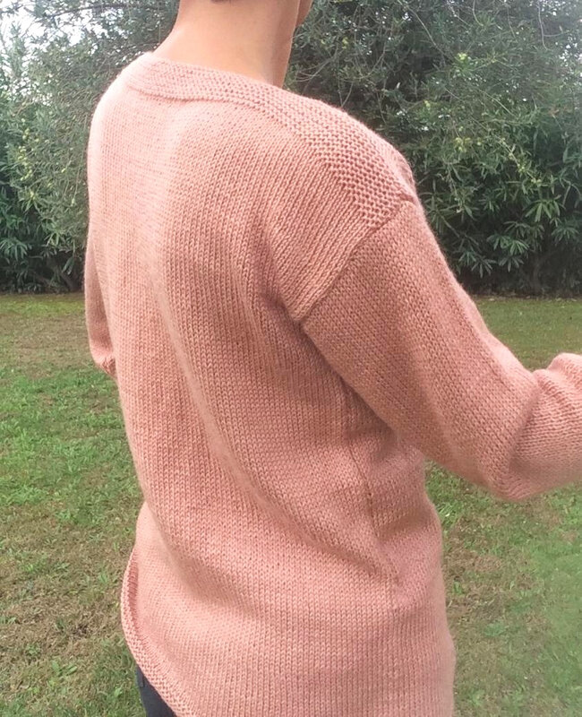 Pull rose poudré-La chouette bricole (5)