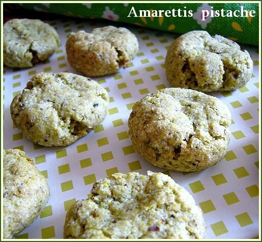 Amarettis à la pistache