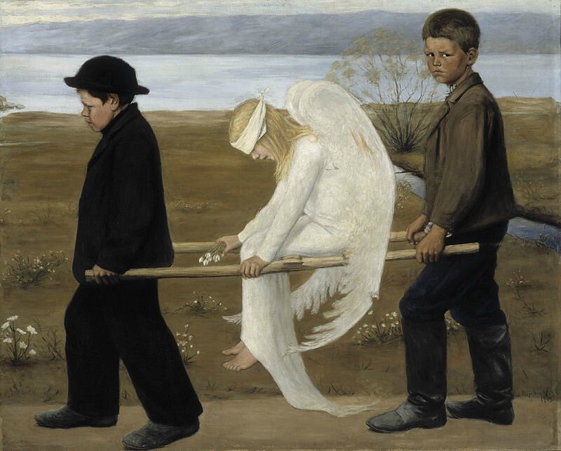 Hugo Simberg, l'Ange blessé