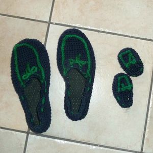 chaussons pour mes bébés photo carrée