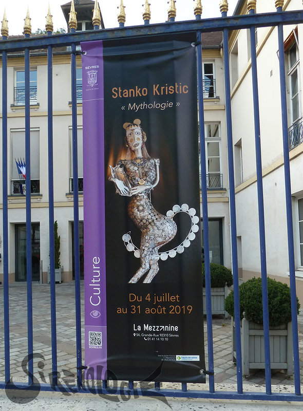 exposition Stanko Kristic mairie de Sèvres - été 2019 - affiche