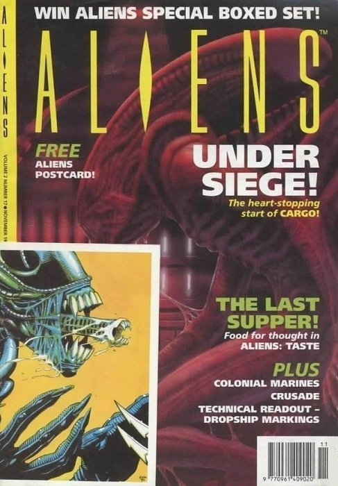 dark horse aliens magazine 17