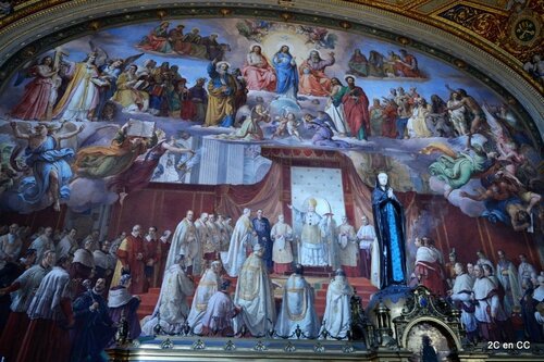 Rome - Musée du Vatican -Fresques